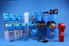 10 inç Isıya Dayanıklı Plastik Filtre Kabı (80'C kırmızı)